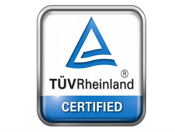 Certification TÜV Rheinland