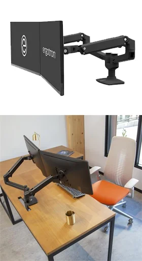 Support Ergotron LX double 45-245-224