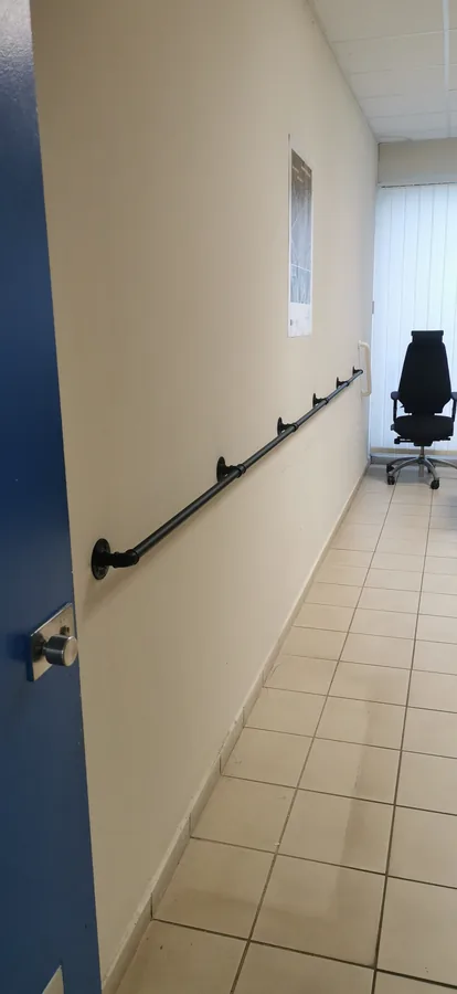 Rampe de soutien, vue rapprochée